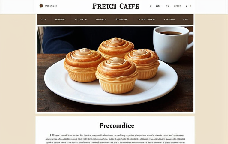 ** A beautifully organized French blog layout, clean and airy, featuring clear headings, engaging visuals (perhaps a photo of a Parisian cafe or a well-plated French pastry), and social sharing buttons prominently displayed. The font should be a modern and readable typeface. The overall feeling should be welcoming and professional, encouraging visitors to explore further.

**