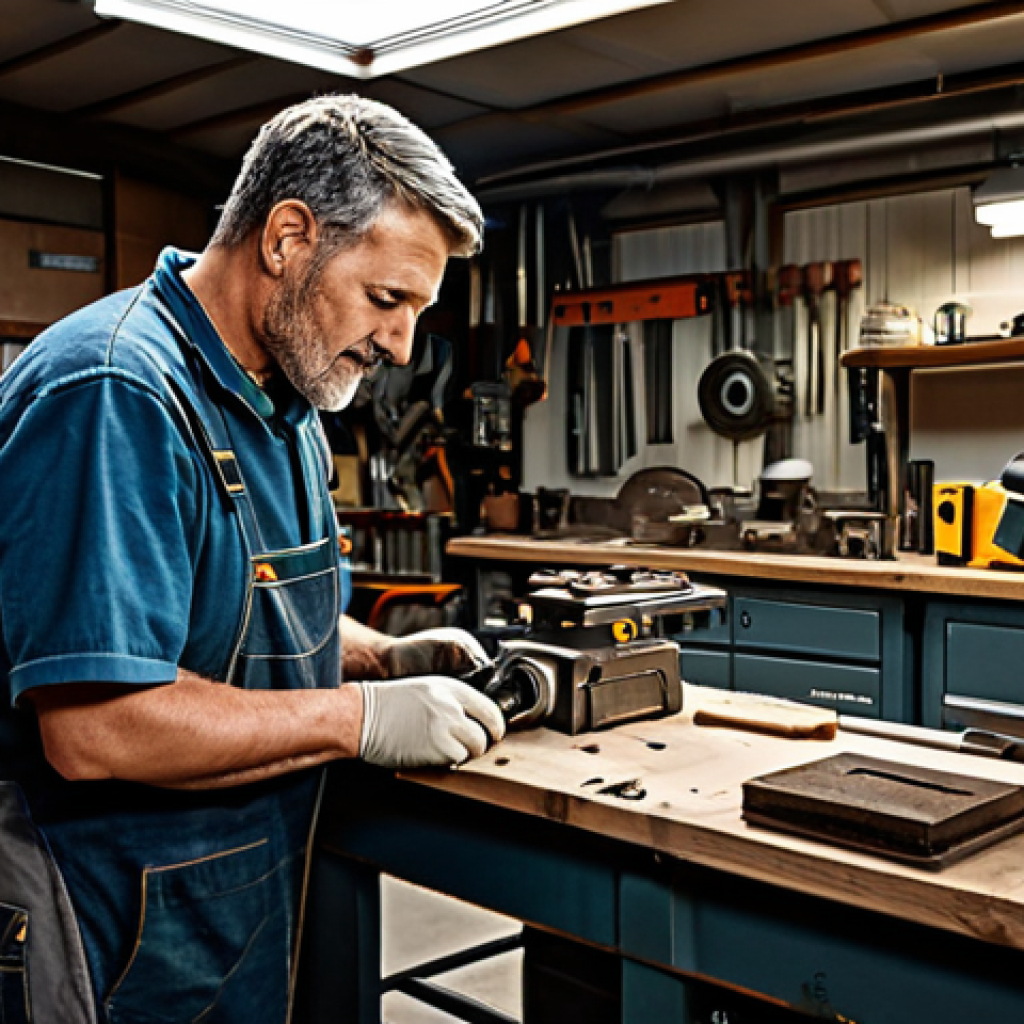 부채의 긍정적 효과와 부정적 효과 - Strategic Investment**
"A craftsman in a fully clothed, modest workshop, using modern equipment, ap...