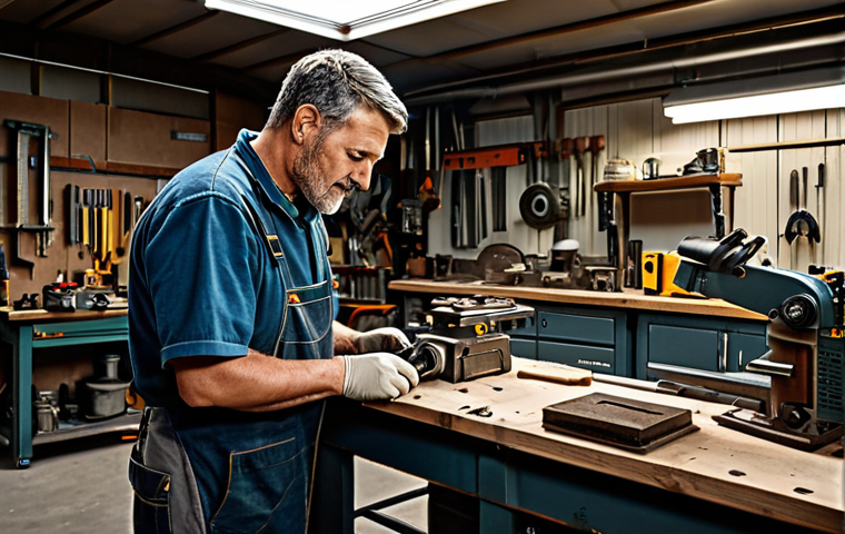 부채의 긍정적 효과와 부정적 효과 - Strategic Investment**
"A craftsman in a fully clothed, modest workshop, using modern equipment, ap...