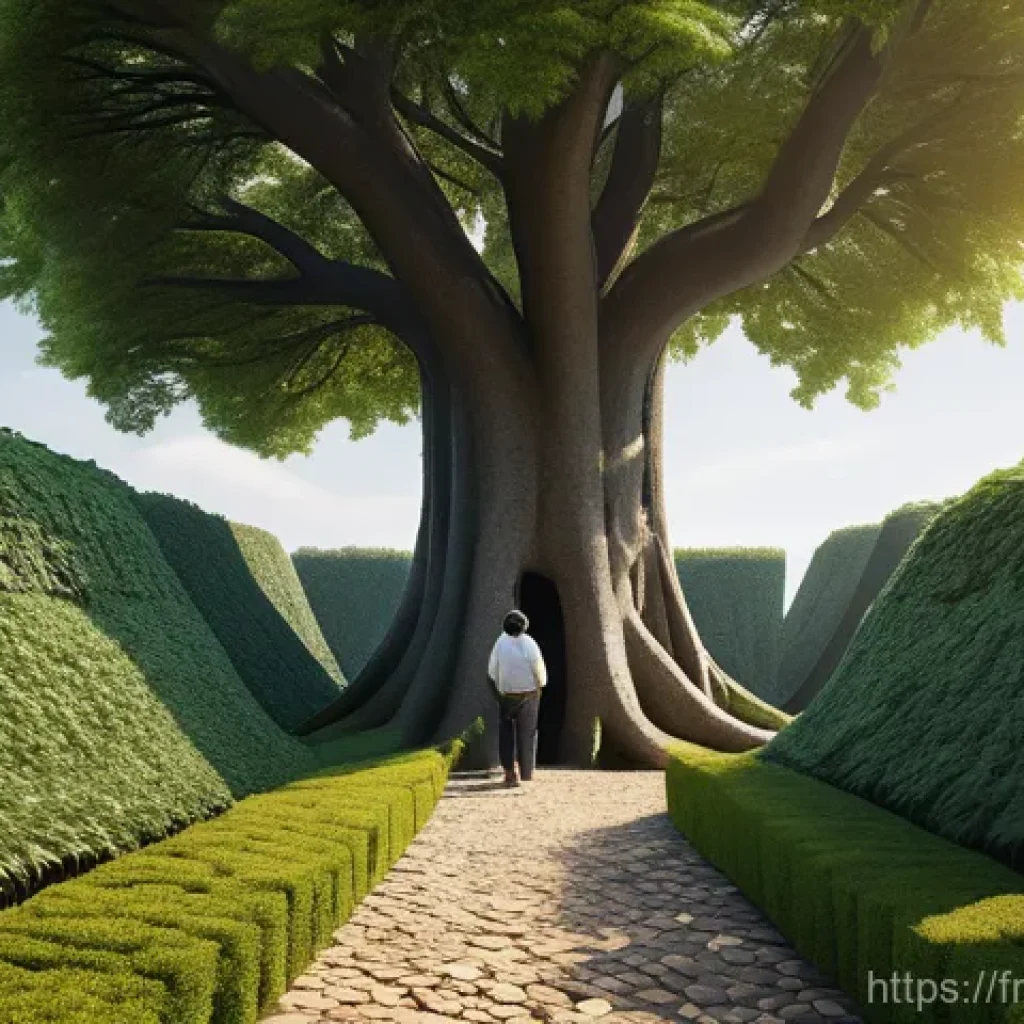 단기 투자 vs 장기 투자 비교 - The Garden of Long-Term Growth**
Imagine a serene, vibrant garden under a clear sky, symbolizing lo...